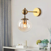 Ball Wall Light with American Vintage Glass Design